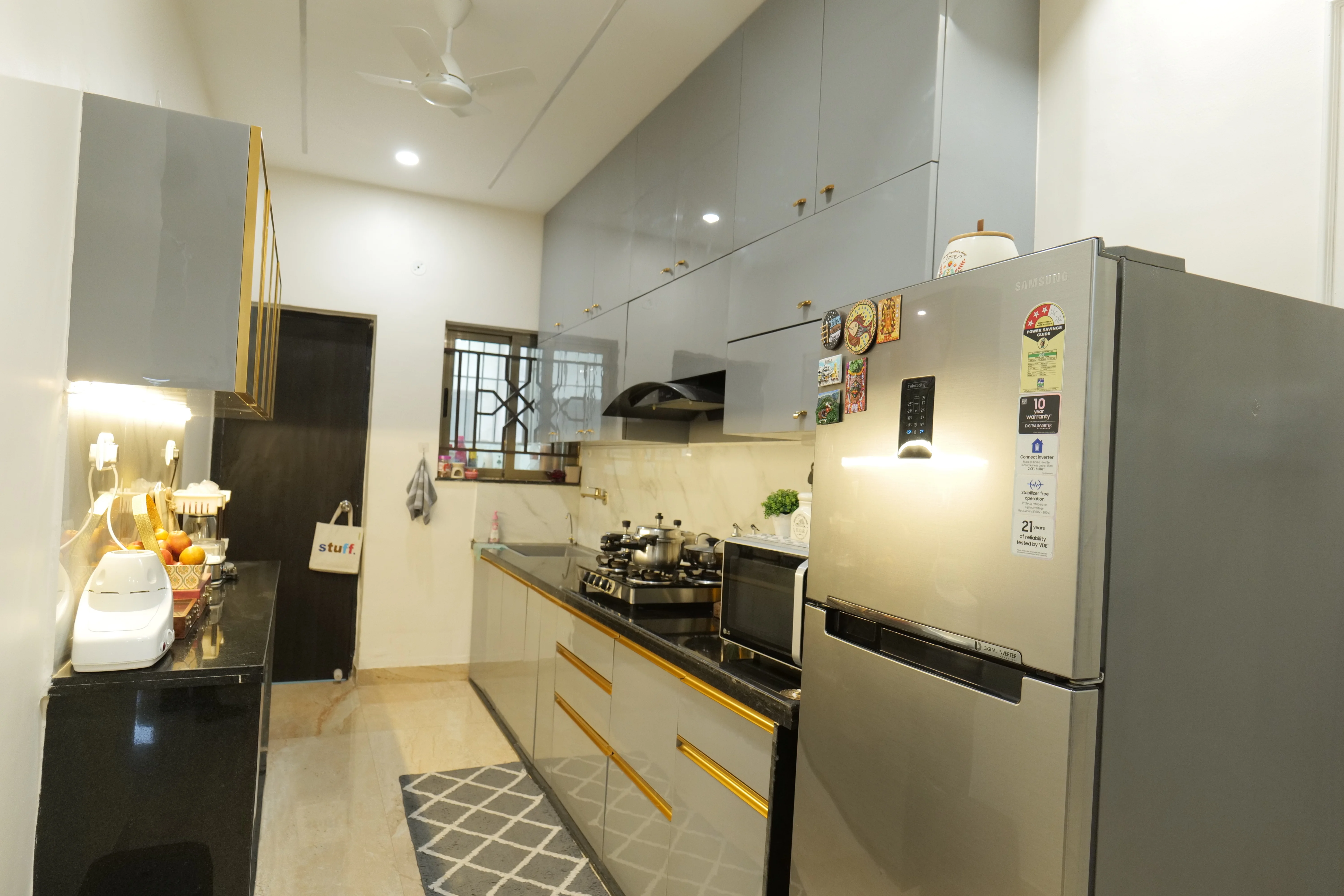 Sleek Modular Kitchen — Space 1